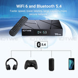 Smart Android - Android 14 - Media Player - with WiFi 6 - 128GB RAM / 64GB Storage