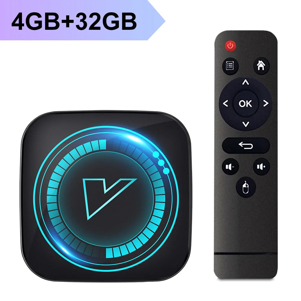 Smart Android H618 - Android 12 - Media Player - with 8K / Voice Remote