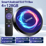 Smart Android - Android 14 - Media Player - with WiFi 6 - 128GB RAM / 64GB Storage