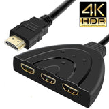 4K 3-Port HDMI Switch / Splitter