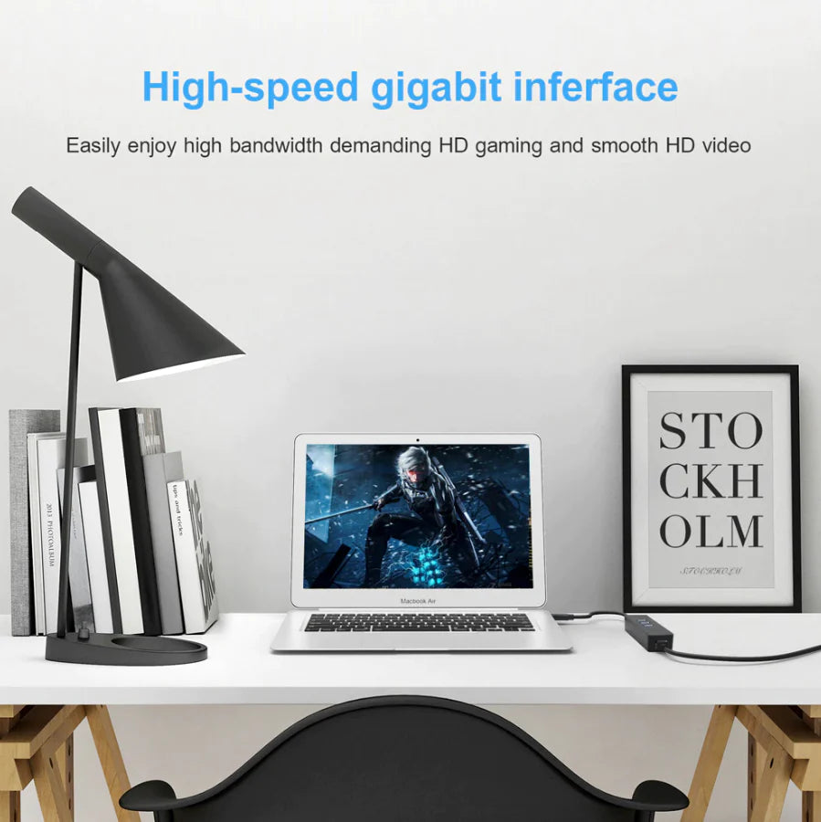 USB 3.0 Gigabit Ethernet RJ45 Adapter