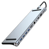 11-in-1 USB-C Docking Station with HDMI, VGA, Ethernet and PD