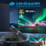 Smart Android H313 - Android 14 - Media Player - with 8K / Bluetooth 5 / Voice Remote