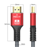 HDMI 2.1 High-Speed Cable - 8K / 4K / 48Gbps - 1m-5m