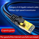 Cat8 Ethernet Network Cable / Adapter
