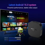T1 - Android 16 - Media Player - with 8K / Dual-Band WiFi - 8GB RAM / 128GB Storage