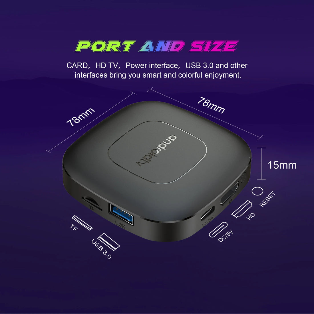 T1 - Android 16 - Media Player - with Bluetooth 5 - 8GB RAM / 128GB Storage