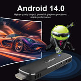 Q8 - Android 14 - Streaming Stick - with 8K / WiFi 6 / Voice Remote - 8GB RAM / 16GB Storage