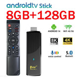 TV98 ATV X9 - Android 14 - Streaming Stick - with 8K / Dual-Band WiFi / Bluetooth 5
