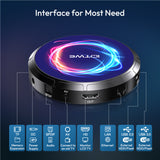 Smart Android - Android 14 - Media Player - with WiFi 6 - 128GB RAM / 64GB Storage