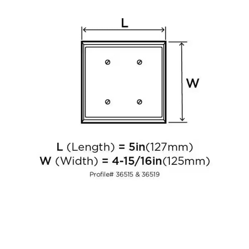 Black 2-Gang Toggle Wall Plate (1-Pack)