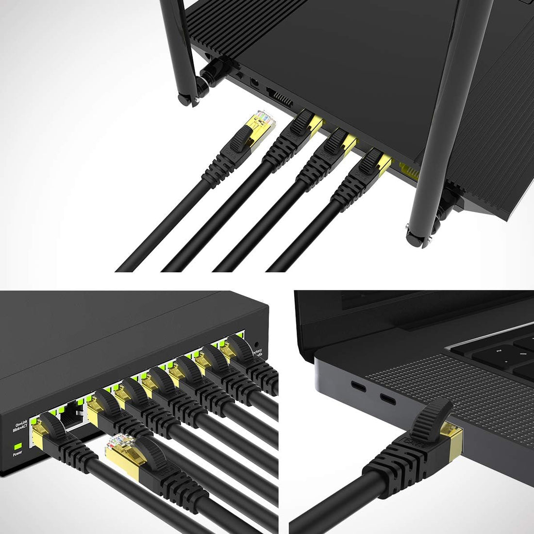Cat8 Ethernet Network Cable / Adapter