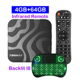T95 MAX - Android 16 - Media Player - with 8K / WiFi 6 / Bluetooth 6 - 8GB RAM / 128GB Storage