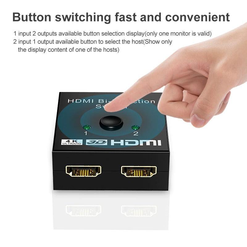4K Bi-Directional HDMI Switch / Splitter