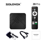 Z8 PRO - Android 12 - Media Player - with 8K / Bluetooth 5 / Voice Remote - 4GB RAM / 32GB Storage