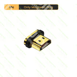 HDMI 2.1 Right-Angle Male-to-Female Adapter - 8K / 4K