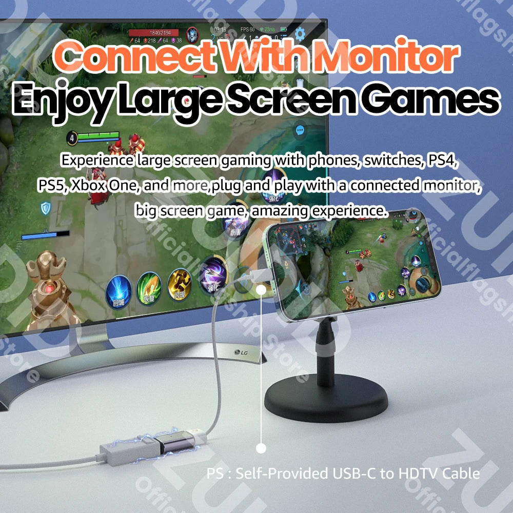 HDMI 2.1 Right-Angle Male-to-Female Adapter - 8K / 4K