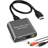 HDMI 2.0 Audio Extractor - Optical SPDIF / 3.5mm Output