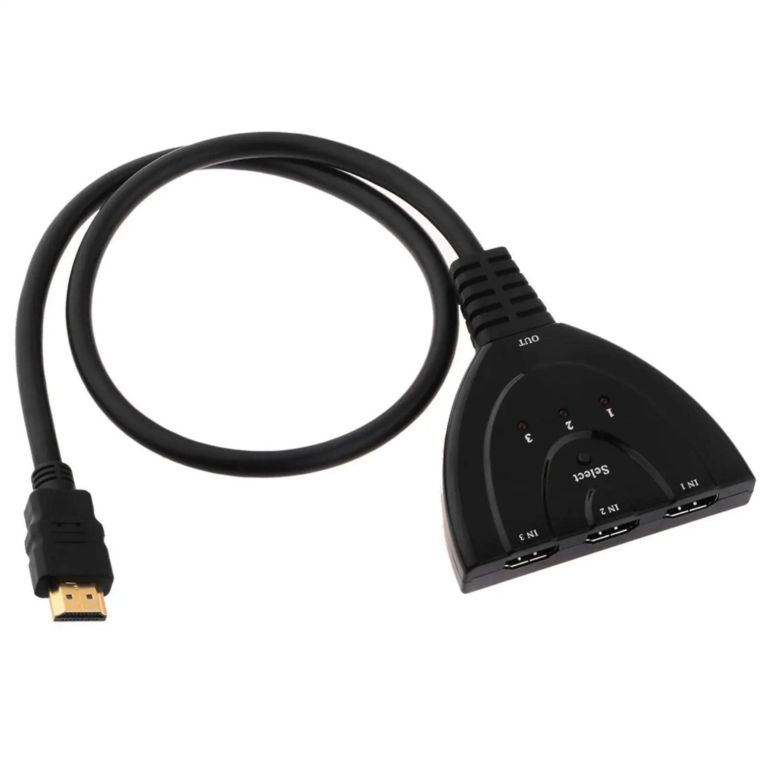 4K 3-Port HDMI Switch / Splitter