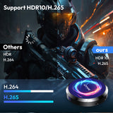 Smart Android - Android 14 - Media Player - with WiFi 6 - 128GB RAM / 64GB Storage