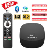 TV98 ATV MAX PLUS - Android 14 - Media Player - with 8K / Dual-Band WiFi / Voice Remote