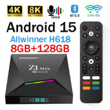 Z1 MAX - Android 15 - Media Player - with 8K / Dual-Band WiFi / Bluetooth 5