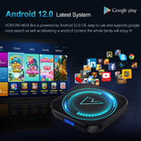 Smart Android H618 - Android 12 - Media Player - with 8K / Voice Remote