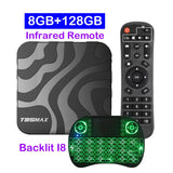 T95 MAX - Android 16 - Media Player - with 8K / WiFi 6 / Bluetooth 6 - 8GB RAM / 128GB Storage