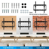 TV Wall Mount Tilt Dual Arm TV Mount Brackets Maximum VESA 400x400mm For 32-55in TVs