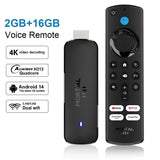 Q8 - Android 14 - Streaming Stick - with 8K / WiFi 6 / Voice Remote - 8GB RAM / 16GB Storage