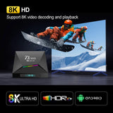 Z1 MAX - Android 15 - Media Player - with 8K / Dual-Band WiFi / Bluetooth 5