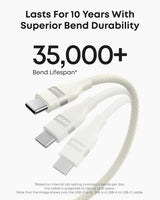 USB-A to USB-C Braided Cable