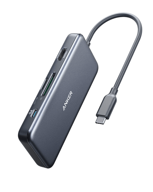 7-in-1 USB-C Hub with HDMI, USB and Power Delivery - DAB Media Solutions