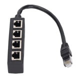 Gigabit RJ45 Ethernet Splitter Adapter
