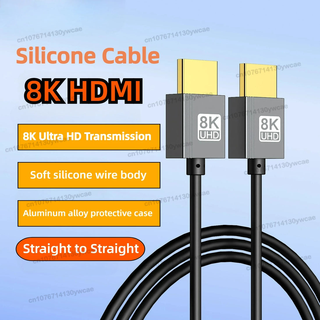 HDMI 2.1 Right-Angle Male-to-Female Adapter - 8K / 4K