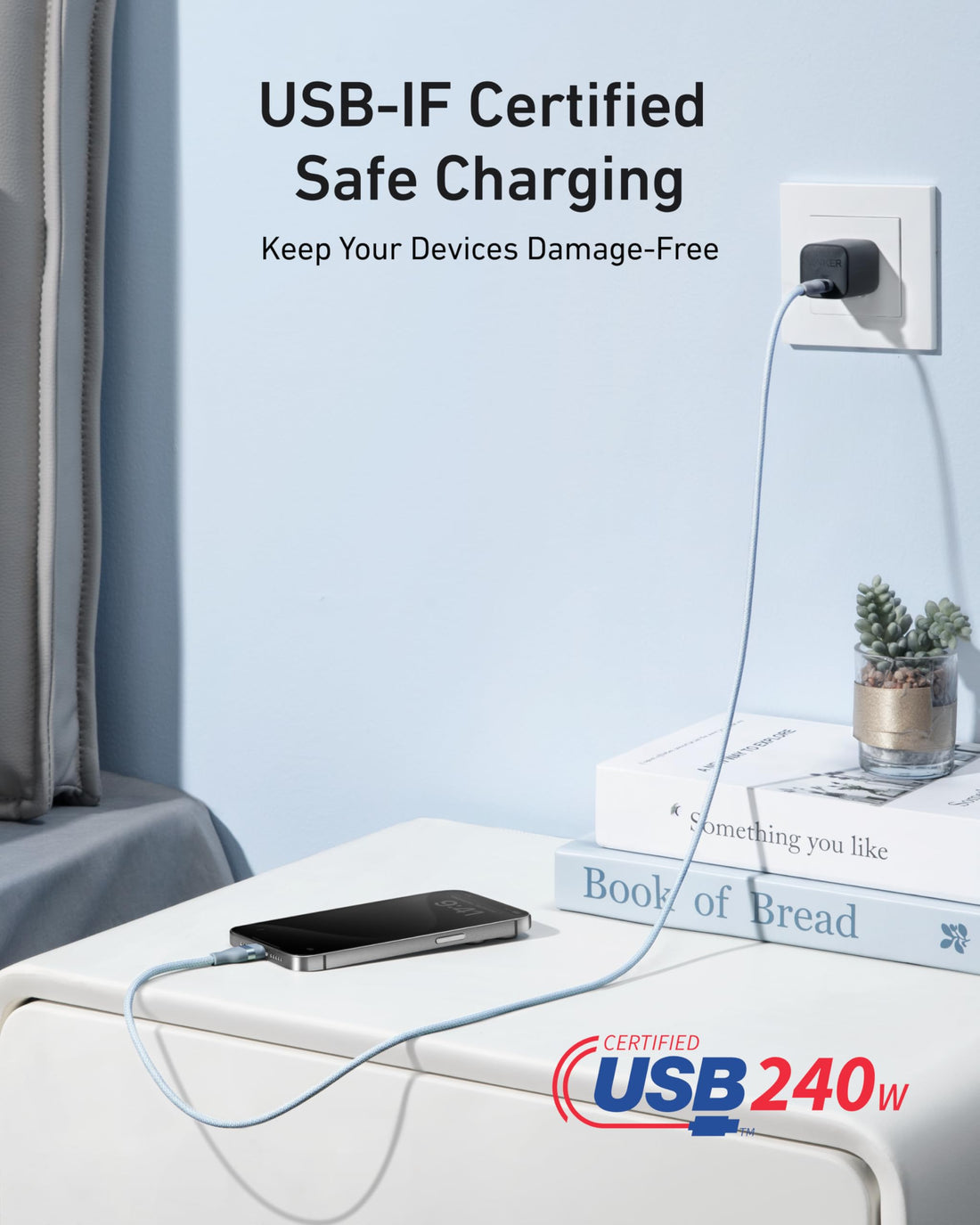 USB-C to USB-C Cable - 240W