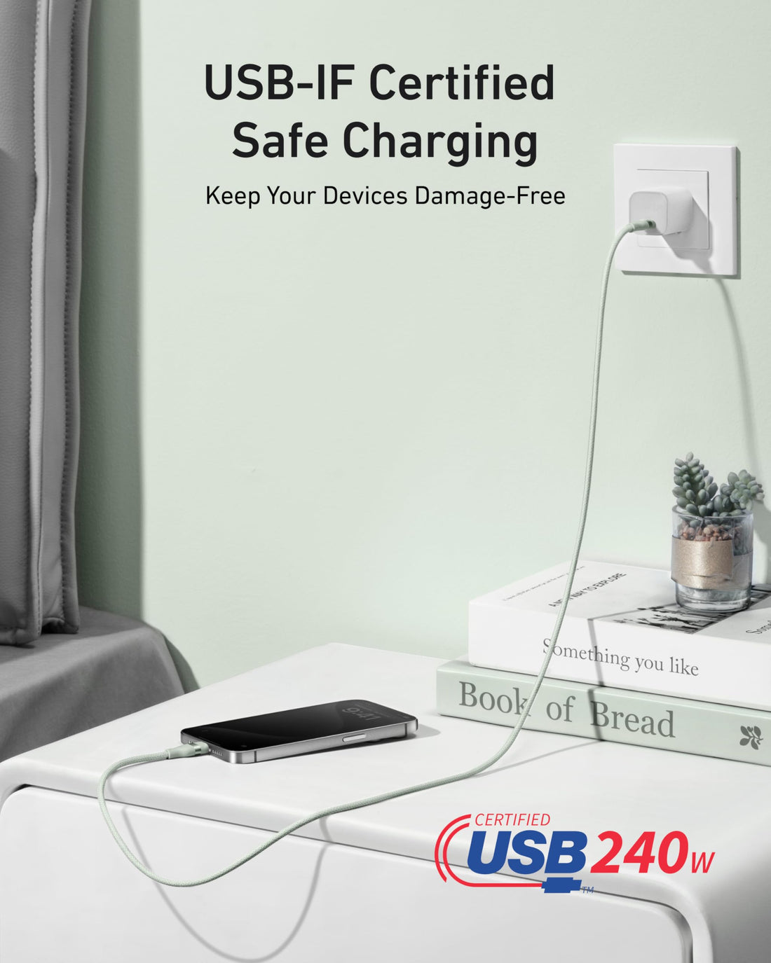 USB-C to USB-C Cable - 240W