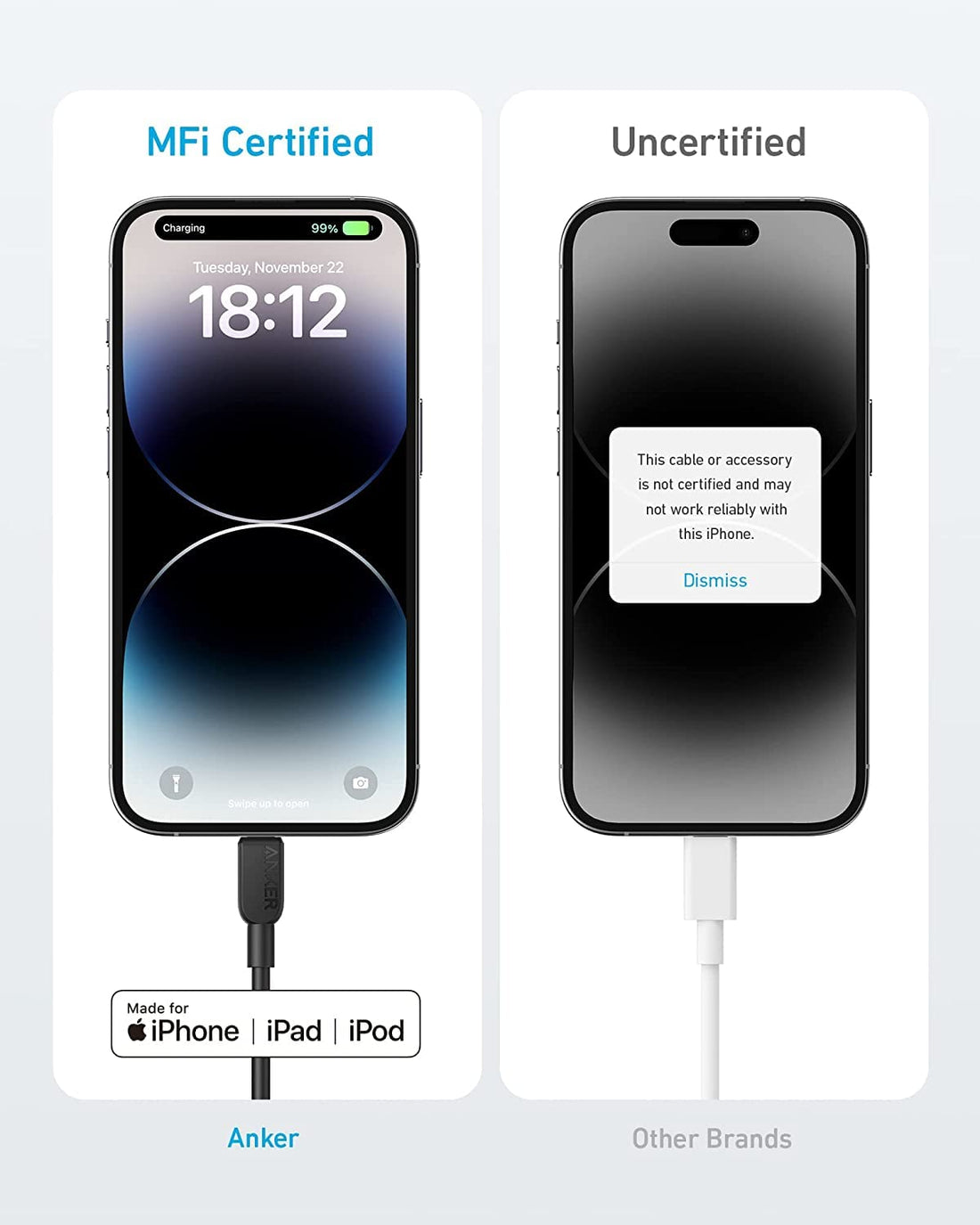 USB-C to Lightning Cable