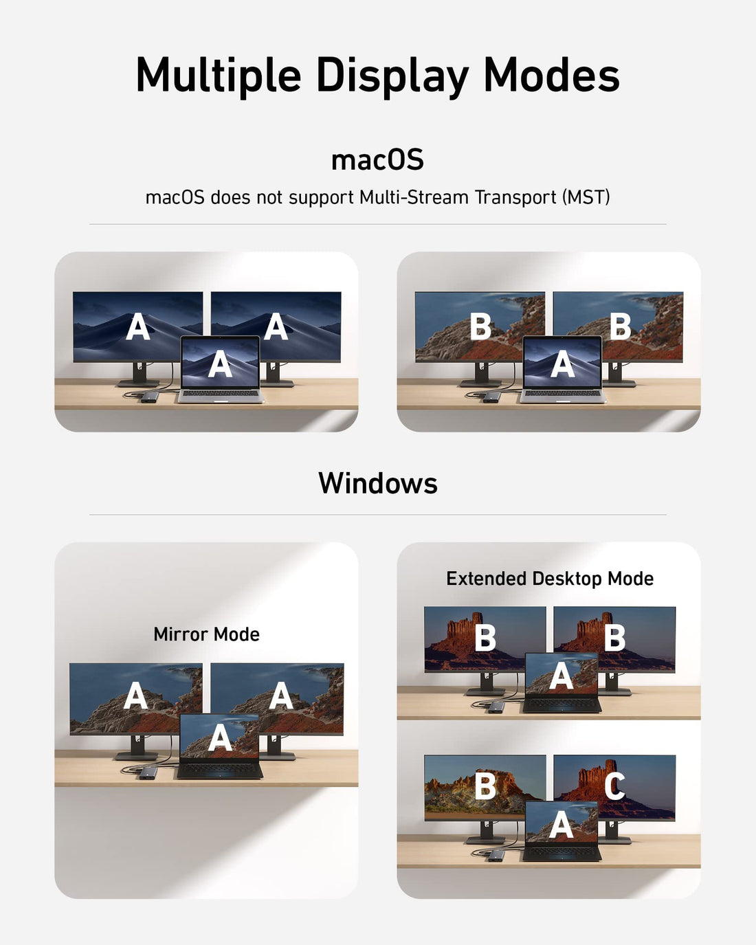 11-in-1 USB-C Docking Station with HDMI, VGA, Ethernet and PD