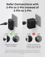 Anker Nano Travel Adapter - 5-in-1 USB-C Power Hub