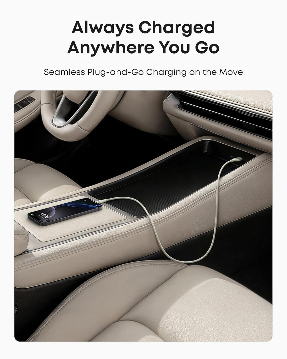 USB-A to USB-C Braided Cable