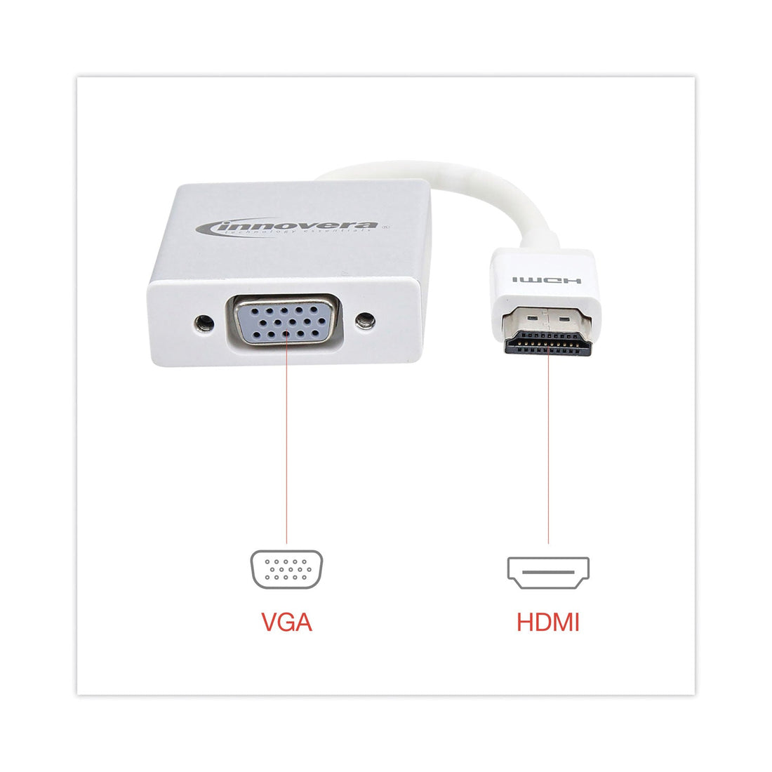 HDMI to VGA Adapter Cable - 1080p