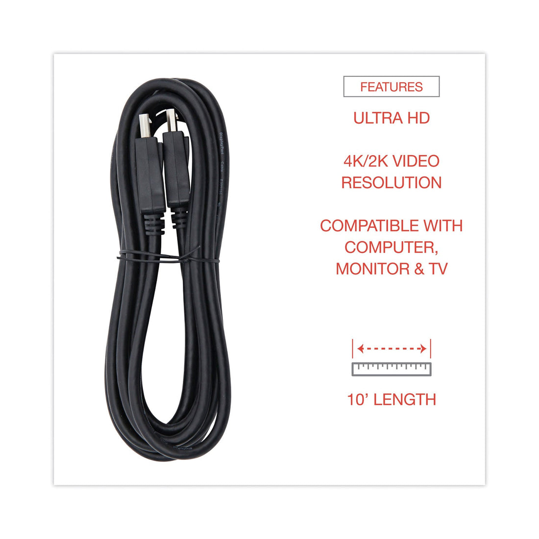 DisplayPort to HDMI 4K Adapter Cable