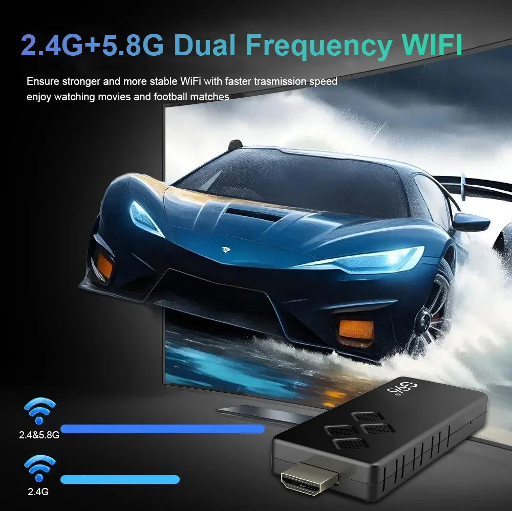 Smart Android - Android 14 - Streaming Stick - with 8K / WiFi 6 / Bluetooth 5