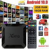 Smart Android - Android 14 - Media Player - with WiFi 6 - 128GB RAM / 64GB Storage
