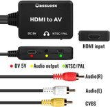 HDMI to RCA AV Converter Adapter - 1080p