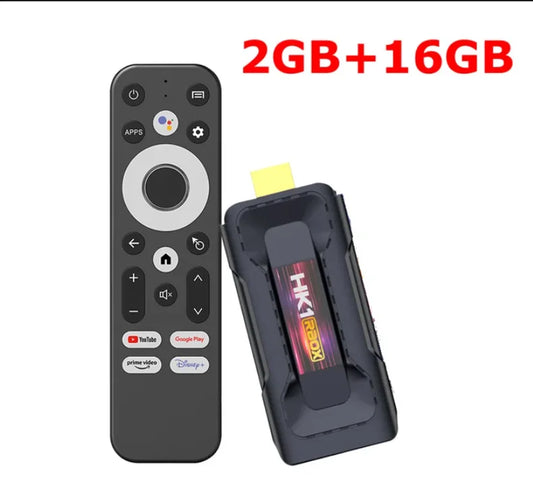 HK1 RBOX D8 - Android 13 - Streaming Stick - with 8K / WiFi 6 / Bluetooth 5 - 4GB RAM / 32GB Storage - DAB Media Solutions