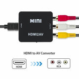 HDMI to RCA AV Converter Adapter - 1080p