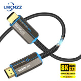 Fiber Optic HDMI 2.1 Cable - 8K / 48Gbps - 10m-50m