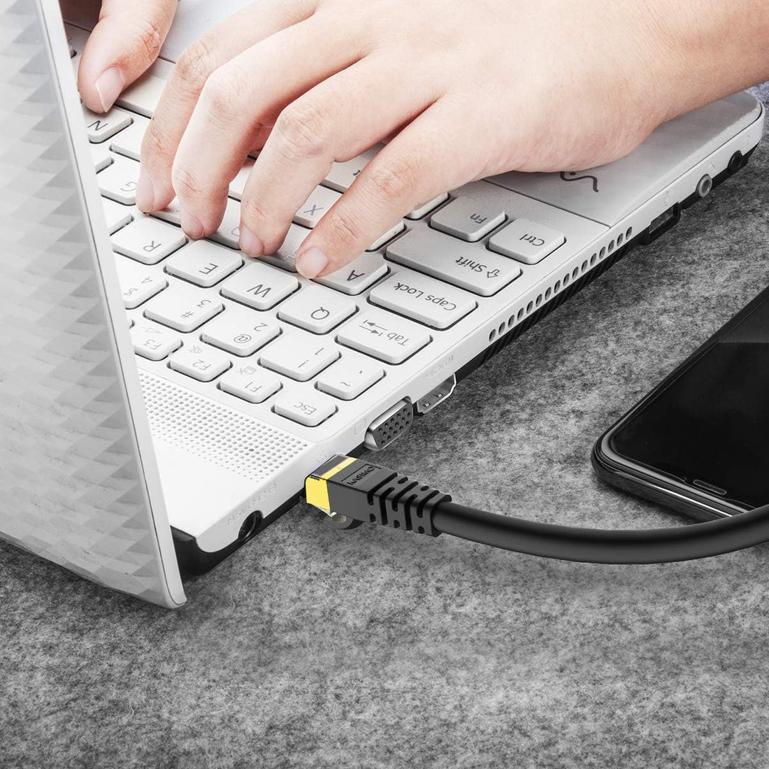 Cat8 Ethernet Network Cable / Adapter